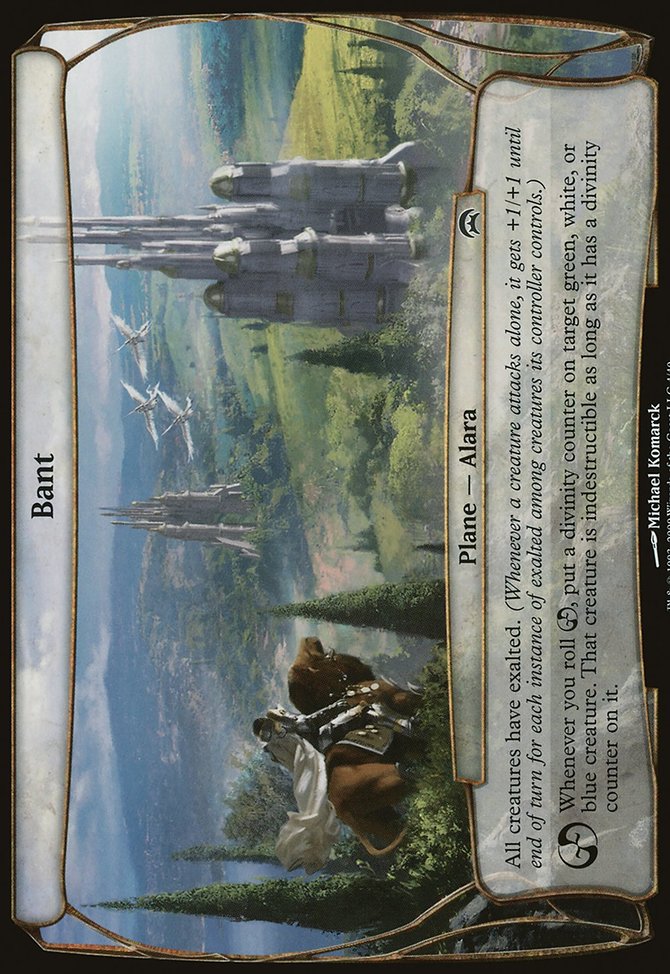 Bant, Planechase Planes #4, Magic: The Gathering card