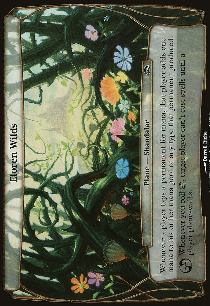 Eloren Wilds, Planechase Planes #7, Magic: The Gathering card