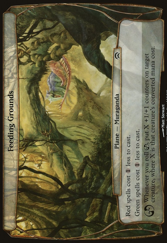 Feeding Grounds, Planechase Planes #9, Magic: The Gathering card