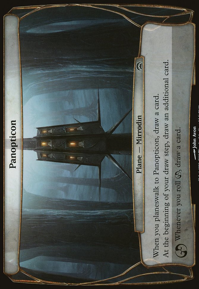 Panopticon, Planechase Planes #29, Magic: The Gathering card