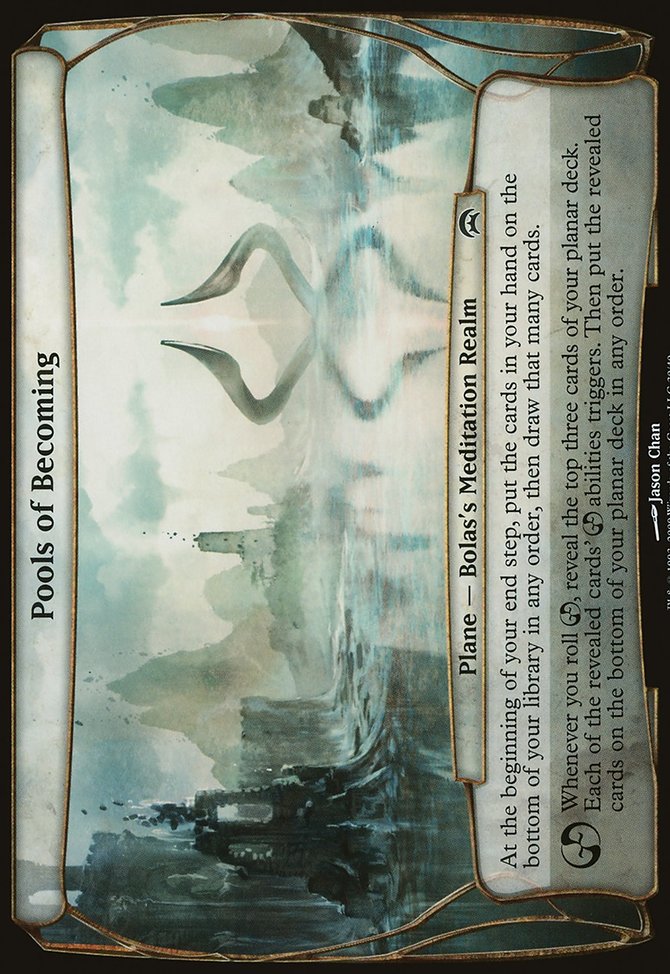Pools of Becoming, Planechase Planes #30, Magic: The Gathering card