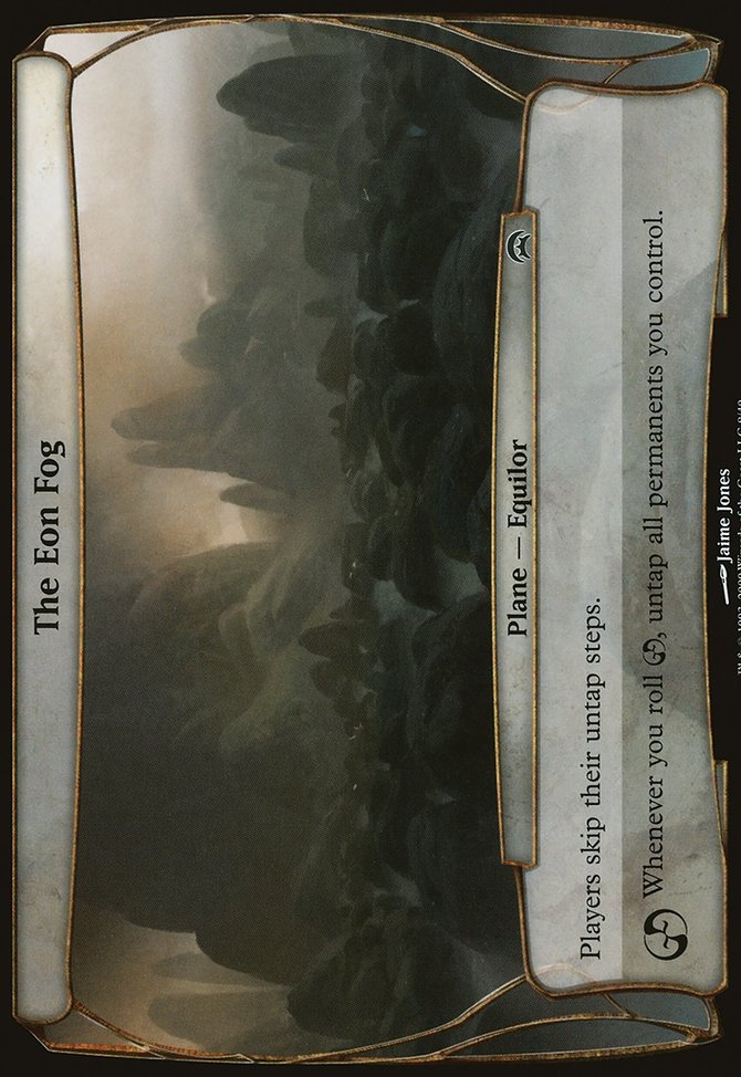 The Eon Fog, Planechase Planes #8, Magic: The Gathering card