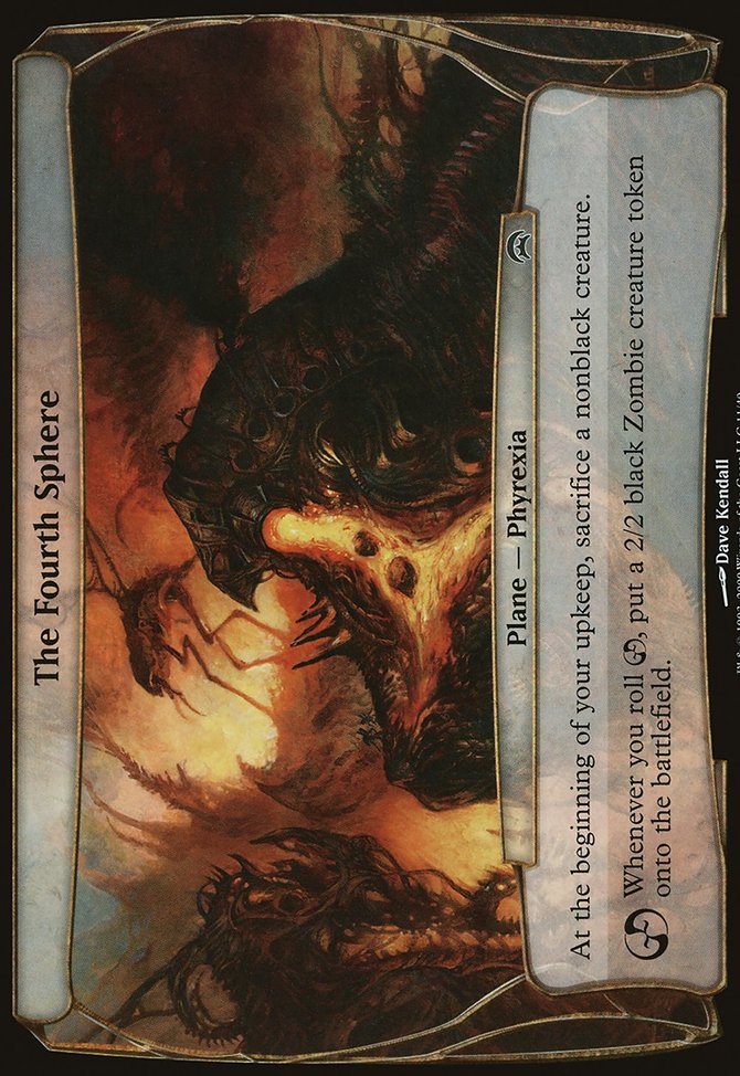 The Fourth Sphere, Planechase Planes #11, Magic: The Gathering card