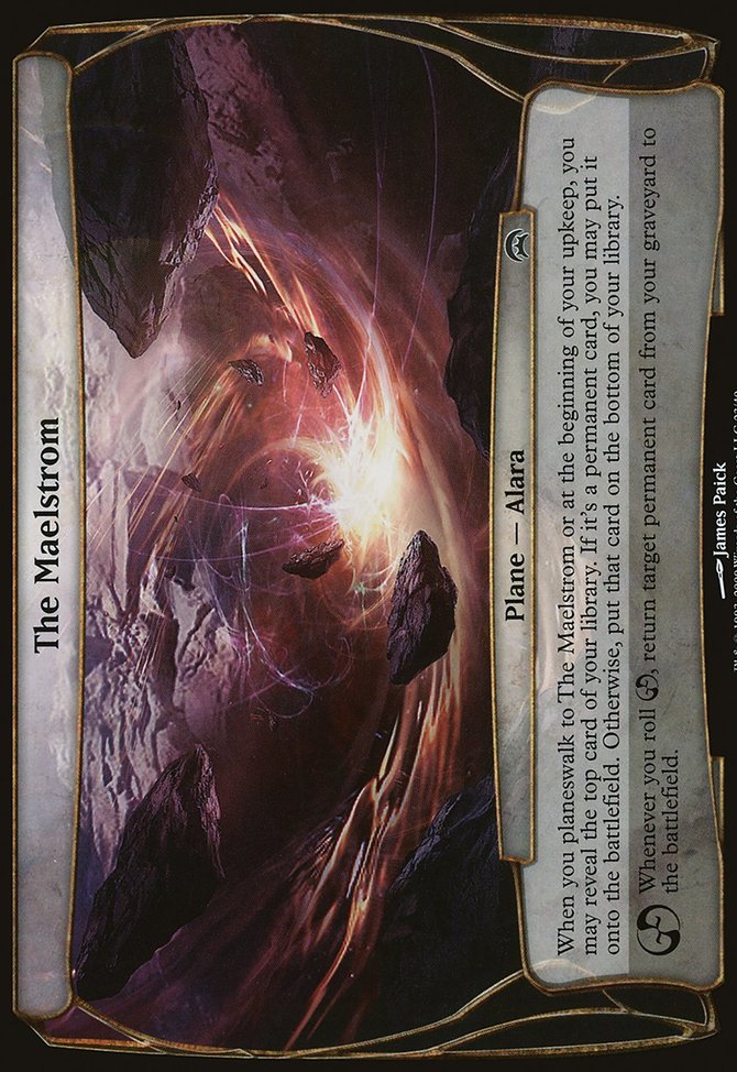 The Maelstrom, Planechase Planes #23, Magic: The Gathering card