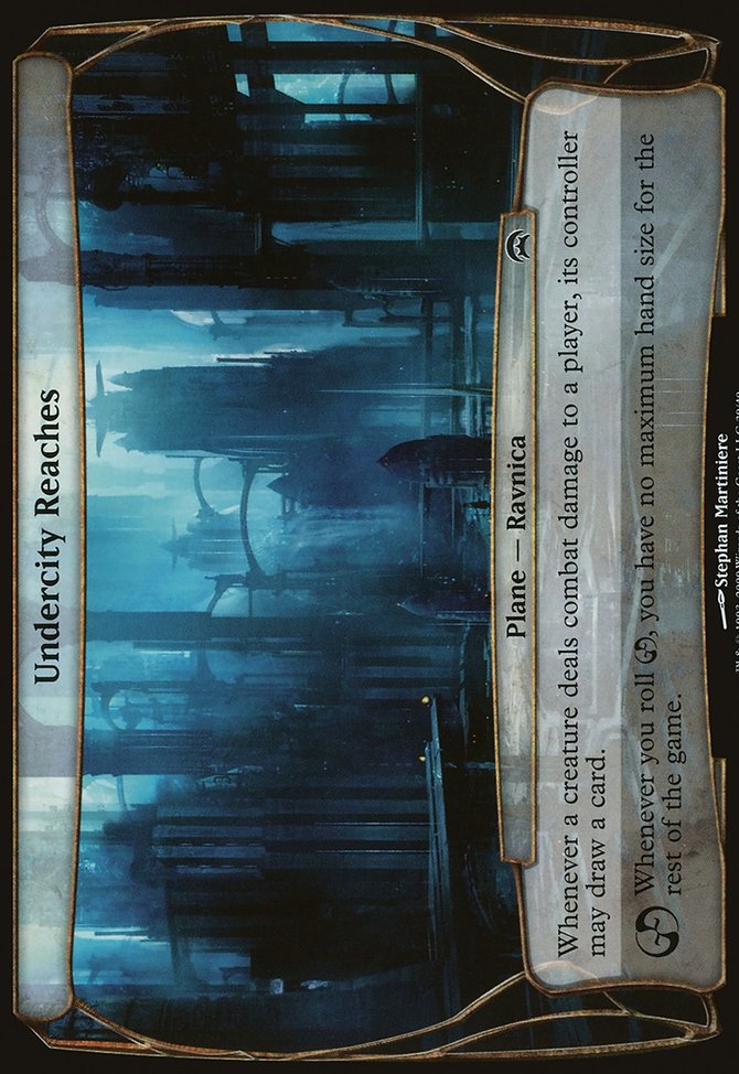 Undercity Reaches, Planechase Planes #39, Magic: The Gathering card