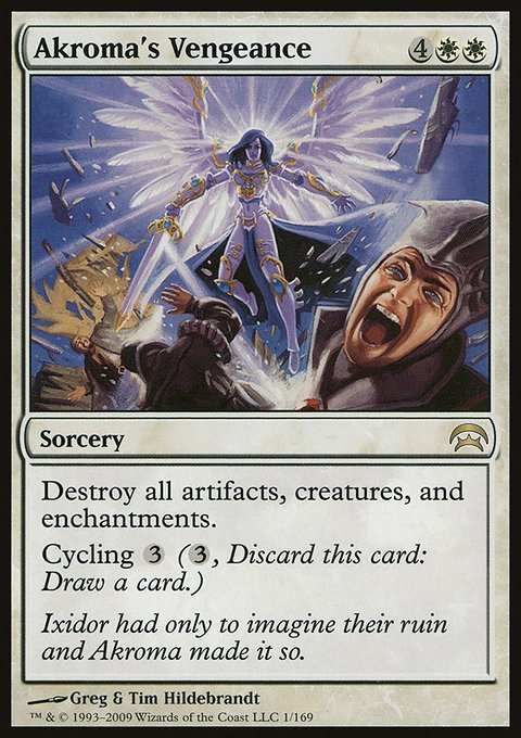 Akroma's Vengeance, Planechase #1, Magic: The Gathering card