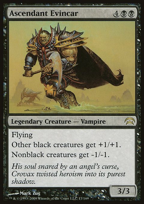 Ascendant Evincar, Planechase #17, Magic: The Gathering card