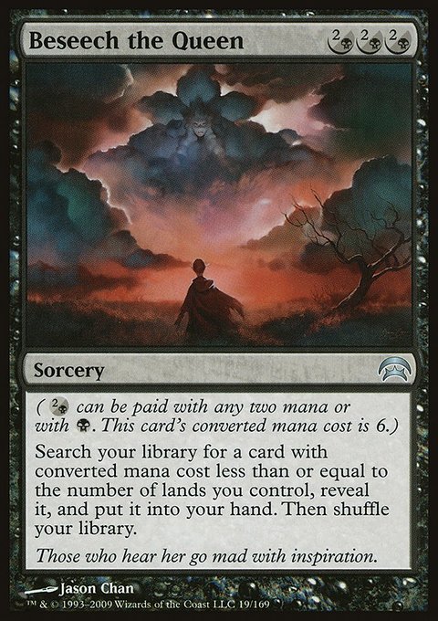 Beseech the Queen, Planechase #19, Magic: The Gathering card