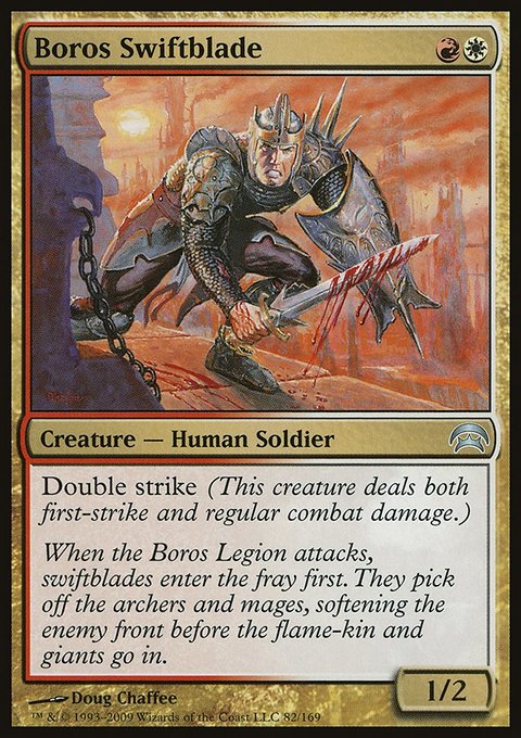 Boros Swiftblade, Planechase #82, Magic: The Gathering card