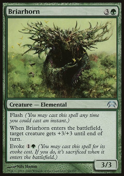 Briarhorn, Planechase #69, Magic: The Gathering card