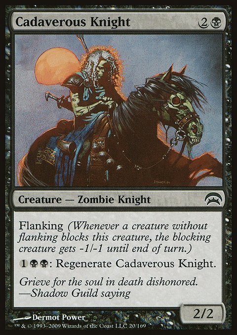 Cadaverous Knight, Planechase #20, Magic: The Gathering card