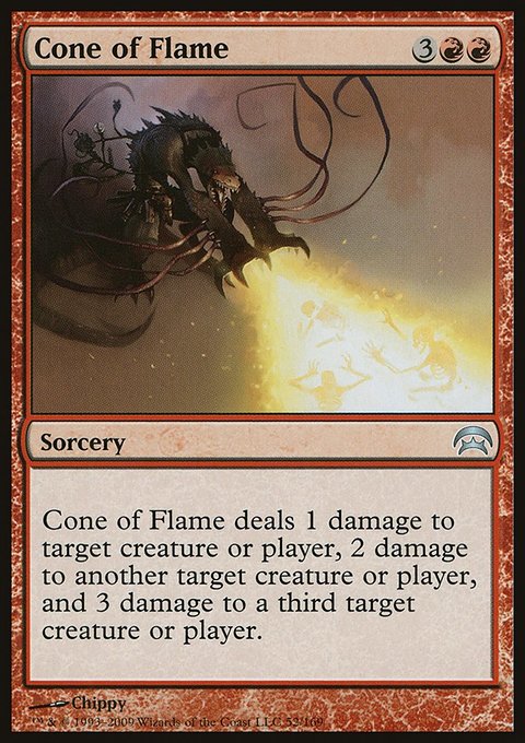 Cone of Flame, Planechase #52, Magic: The Gathering card