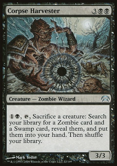 Corpse Harvester, Planechase #22, Magic: The Gathering card