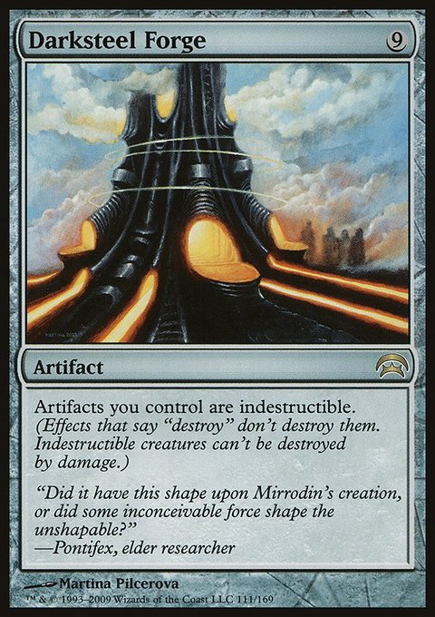 Darksteel Forge, Planechase #111, Magic: The Gathering card