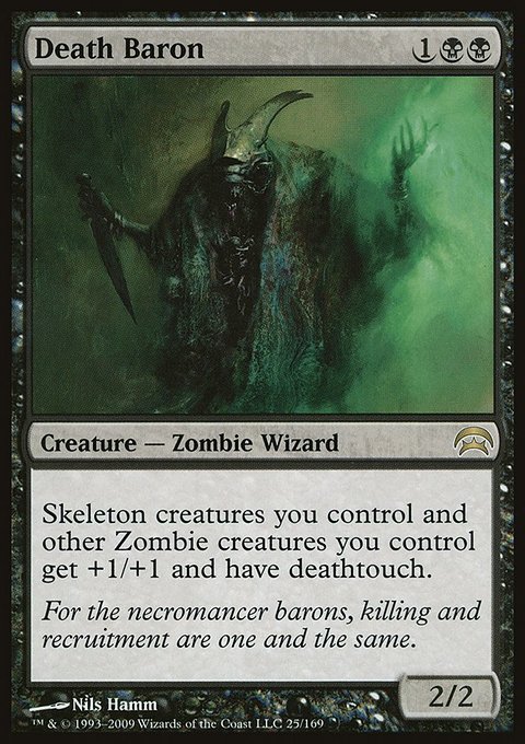 Death Baron, Planechase #25, Magic: The Gathering card