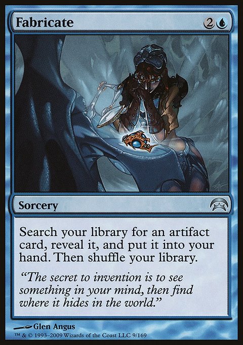 Fabricate, Planechase #9, Magic: The Gathering card