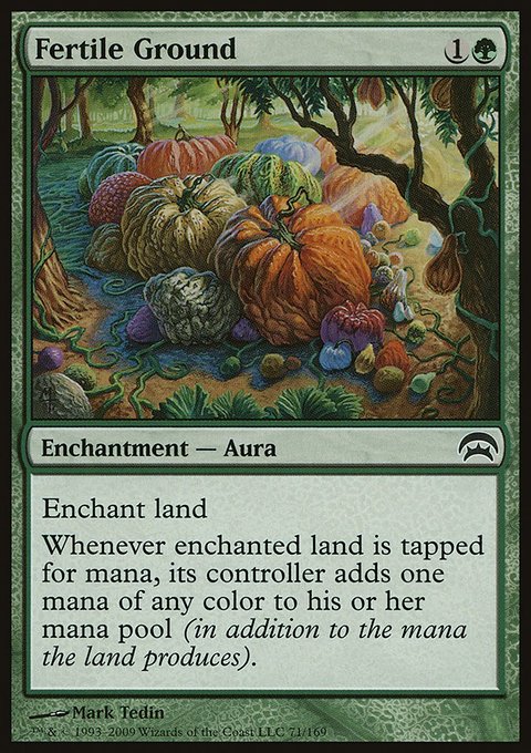 Fertile Ground, Planechase #71, Magic: The Gathering card
