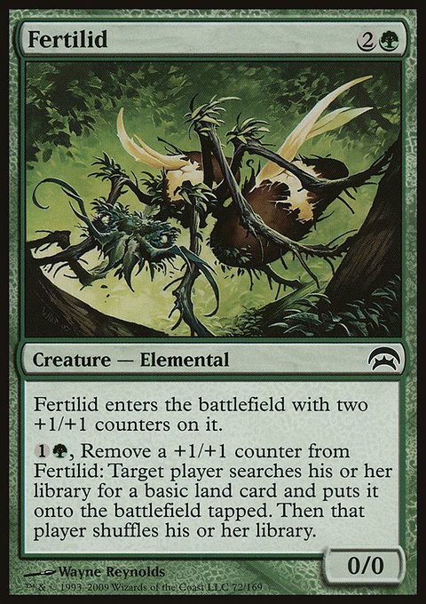Fertilid, Planechase #72, Magic: The Gathering card