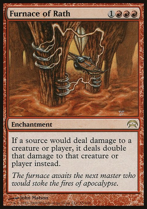 Furnace of Rath, Planechase #55, Magic: The Gathering card