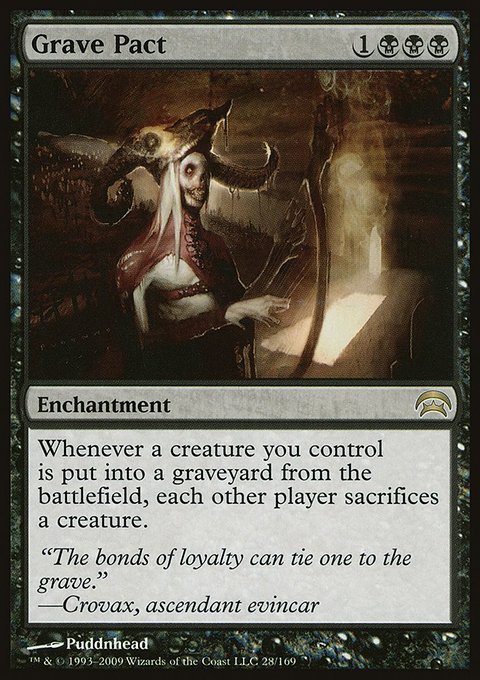 Grave Pact, Planechase #28, Magic: The Gathering card