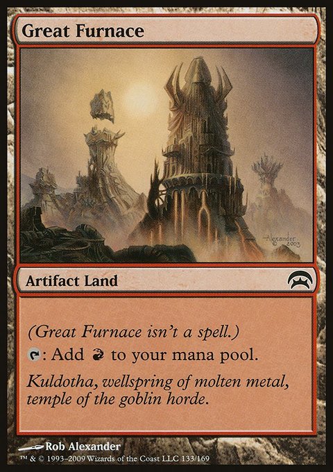 Great Furnace, Planechase #133, Magic: The Gathering card