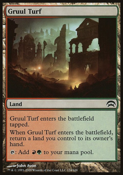 Gruul Turf, Planechase #134, Magic: The Gathering card