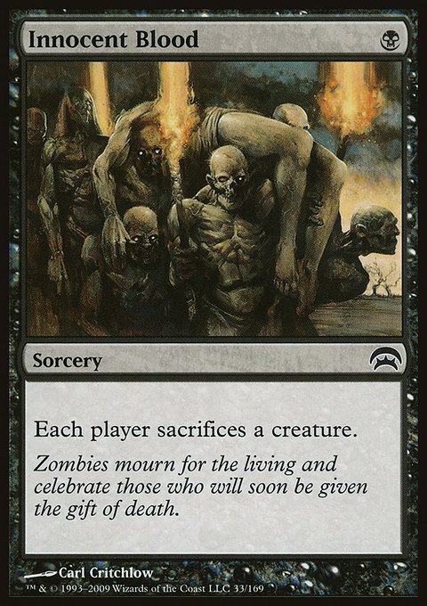 Innocent Blood, Planechase #33, Magic: The Gathering card
