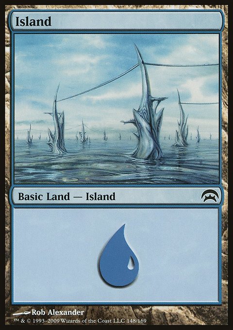 Island, Planechase #148, Magic: The Gathering card
