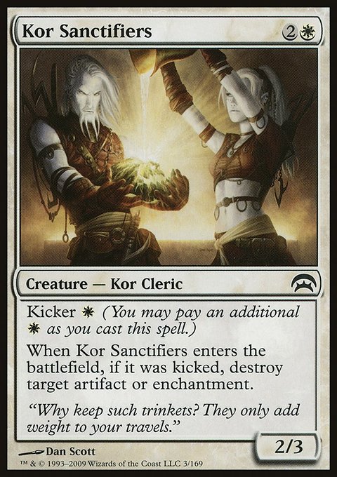 Kor Sanctifiers, Planechase #3, Magic: The Gathering card