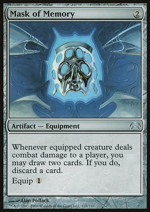 Mask of Memory, Planechase #119, Magic: The Gathering card