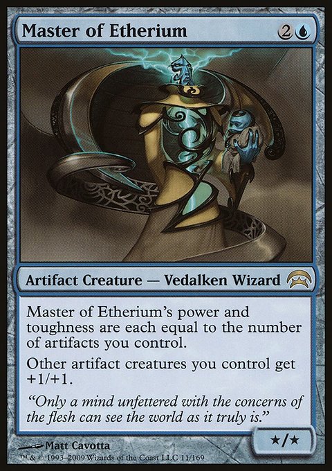Master of Etherium, Planechase #11, Magic: The Gathering card
