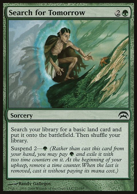 Search for Tomorrow, Planechase #77, Magic: The Gathering card
