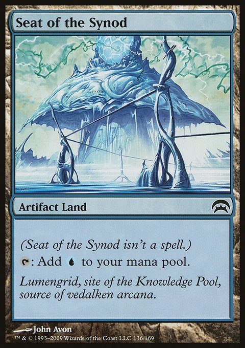 Seat of the Synod, Planechase #136, Magic: The Gathering card