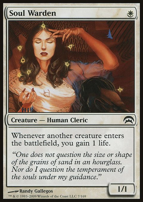 Soul Warden, Planechase #7, Magic: The Gathering card