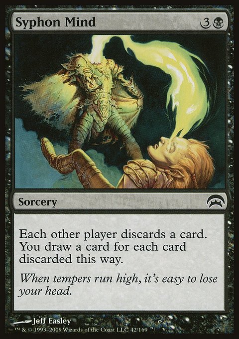 Syphon Mind, Planechase #42, Magic: The Gathering card