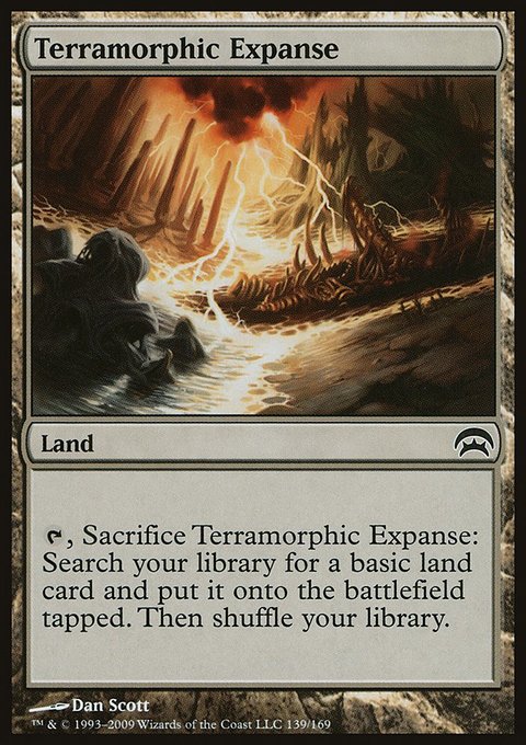 Terramorphic Expanse, Planechase #139, Magic: The Gathering card