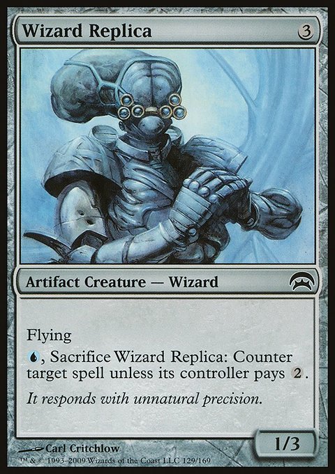 Wizard Replica, Planechase #129, Magic: The Gathering card