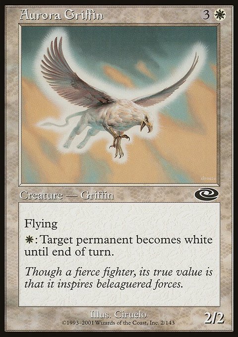 Aurora Griffin, Planeshift #2, Magic: The Gathering card