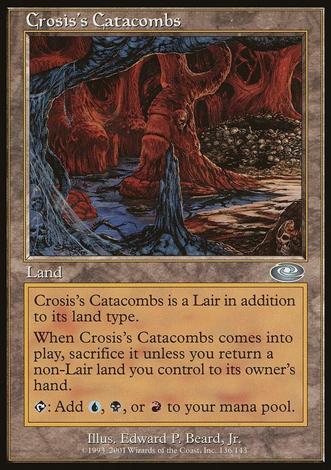 Crosis's Catacombs, Planeshift #136, Magic: The Gathering card