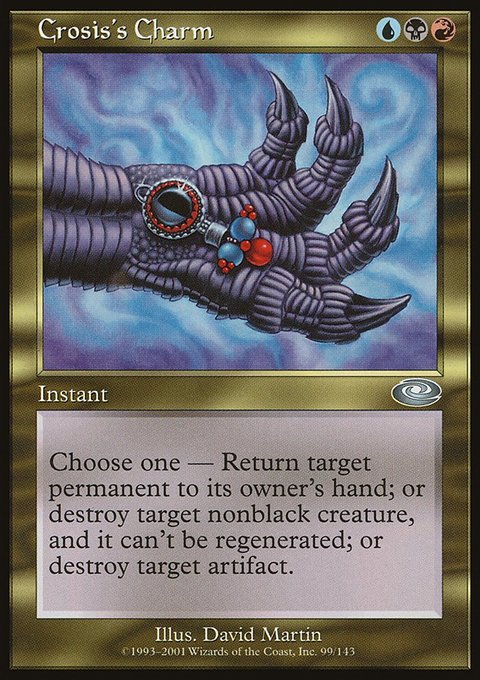 Crosis's Charm, Planeshift #99, Magic: The Gathering card