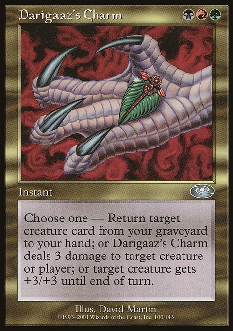Darigaaz's Charm, Planeshift #100, Magic: The Gathering card