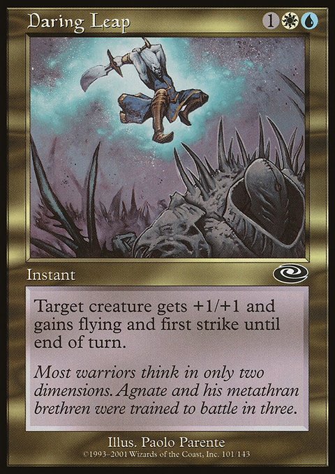 Daring Leap, Planeshift #101, Magic: The Gathering card