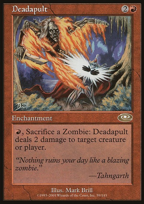 Deadapult, Planeshift #59, Magic: The Gathering card