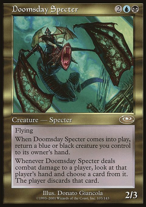 Doomsday Specter, Planeshift #103, Magic: The Gathering card