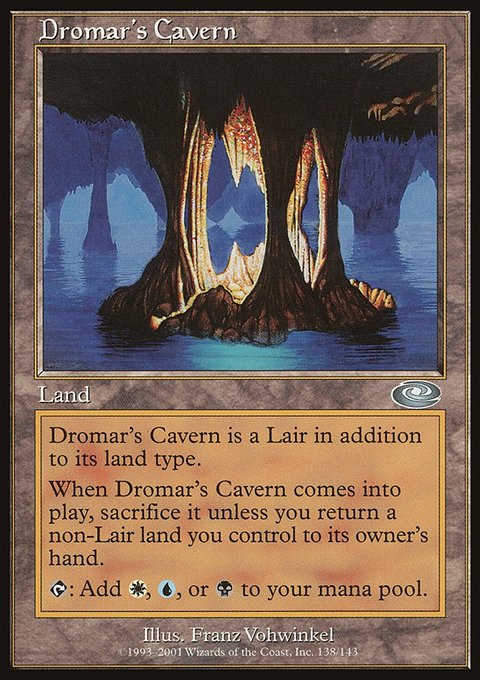 Dromar's Cavern, Planeshift #138, Magic: The Gathering card