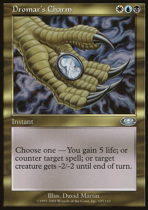 Dromar's Charm, Planeshift #105, Magic: The Gathering card