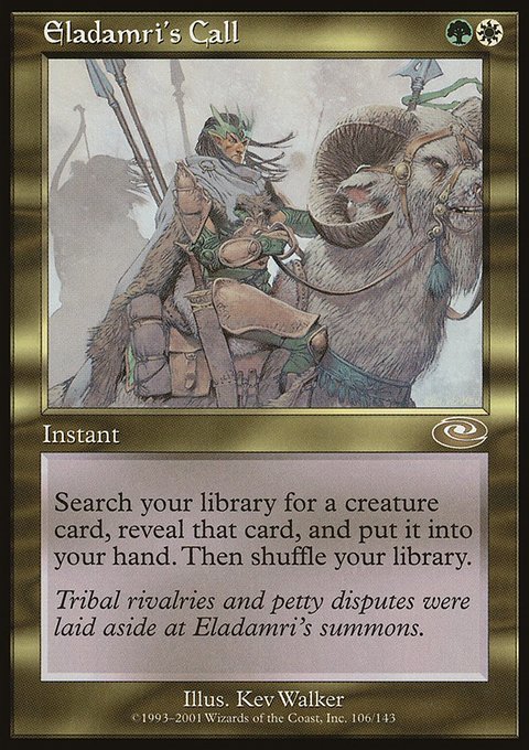 Eladamri's Call, Planeshift #106, Magic: The Gathering card