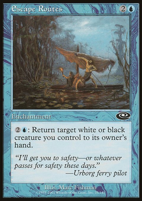 Escape Routes, Planeshift #25, Magic: The Gathering card