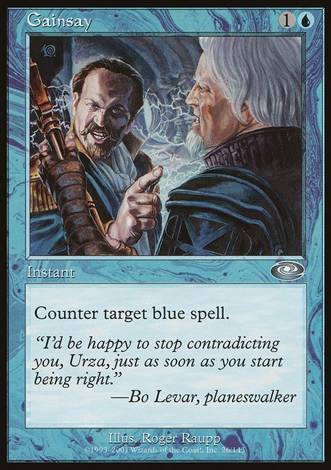 Gainsay, Planeshift #26, Magic: The Gathering card