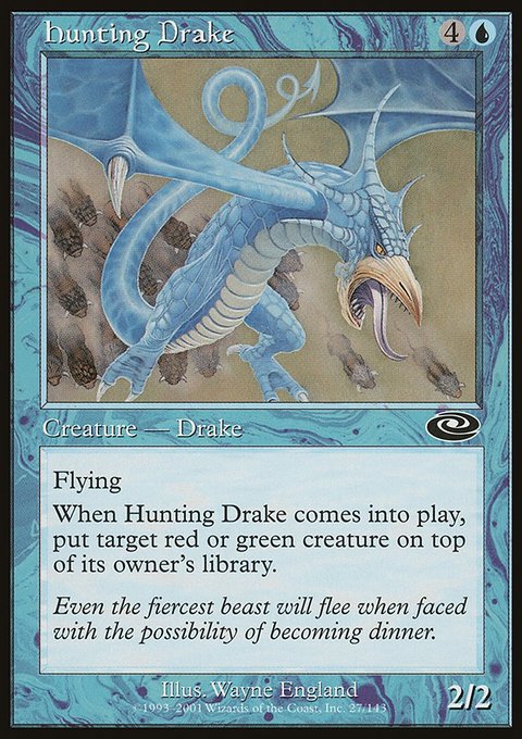 Hunting Drake, Planeshift #27, Magic: The Gathering card